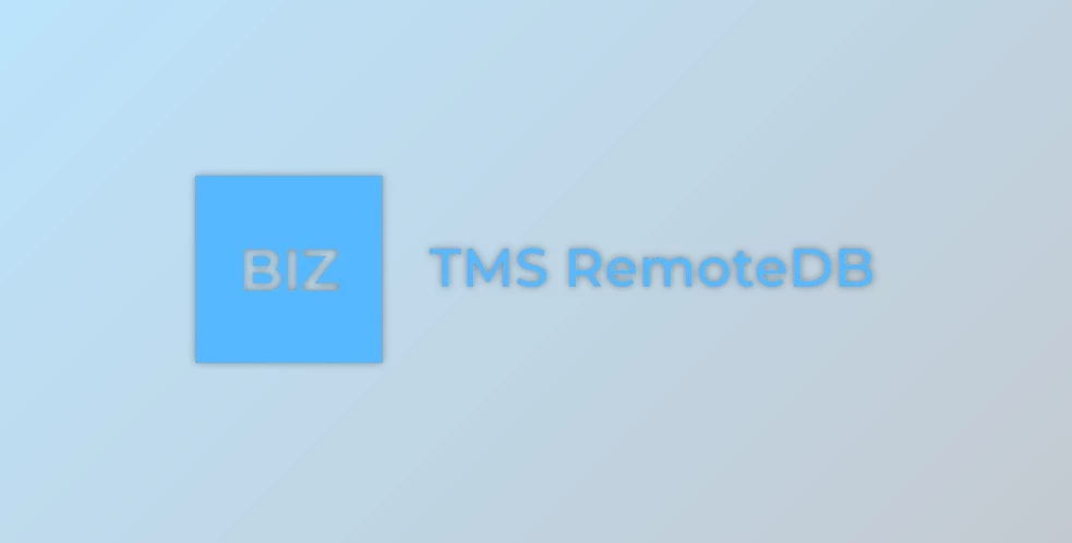 Download TMS RemoteDB v2.22.0.0 (17 Sep 2025) for Delphi XE2-13 Florence Full Source