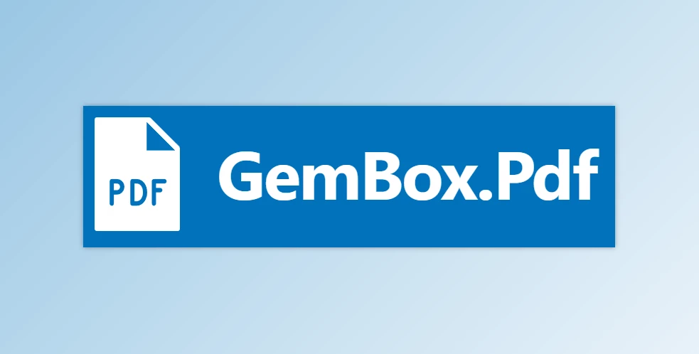 Download GemBox.PDF + OCR v2025.10.101 (02 Oct 2025) + CRACK