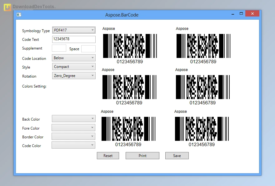 Aspose.BarCode for .NET