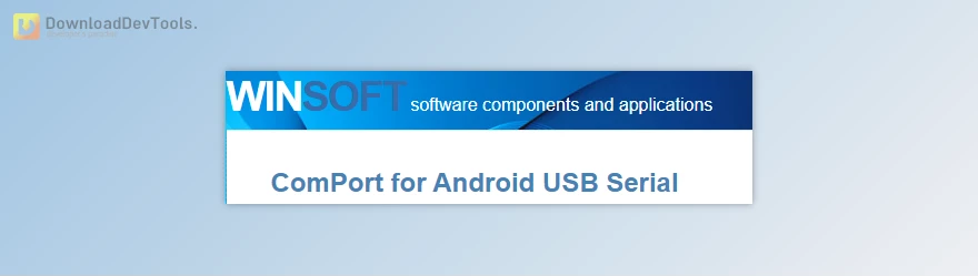 Winsoft ComPort for Android USB Serial