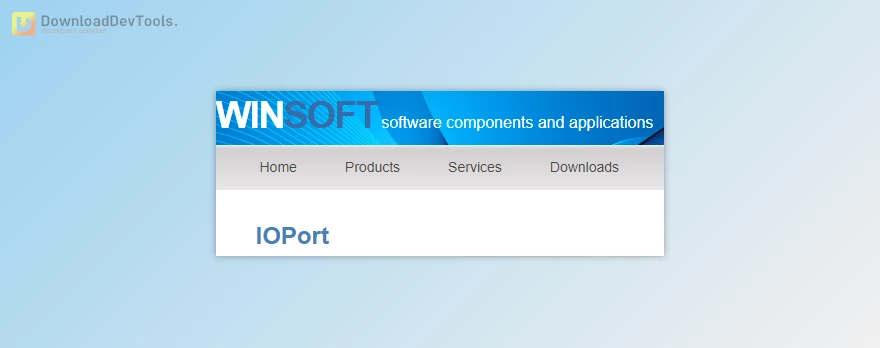 WinSoft IOPort