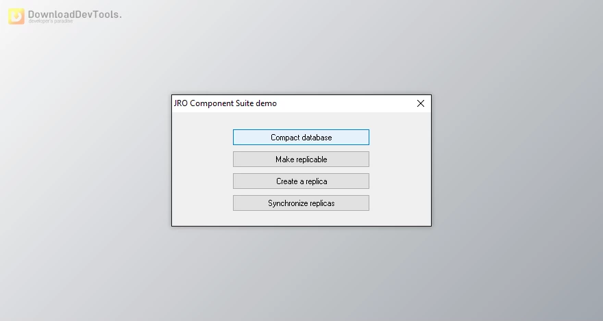 Winsoft JRO Component Suite