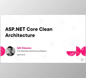 ASP.NET Core Clean Architecture - Gill Cleeren