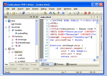 Download CodeLobster PHP Edition Pro v5.15.0 Multilingual + Keygen