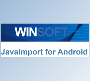 Download Winsoft JavaImport for Android v4.2 Retail