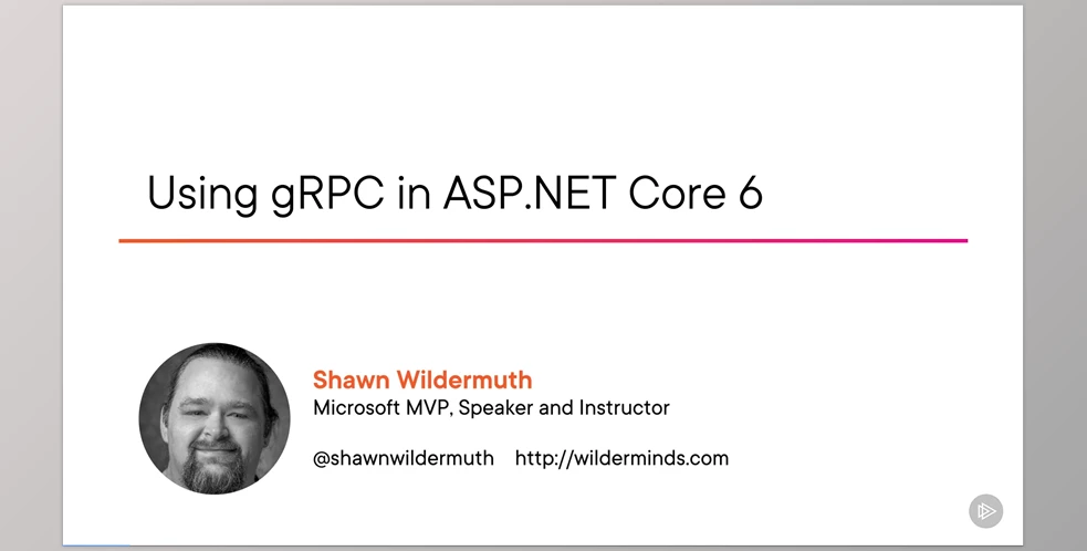 Using Grpc In Asp Net Core Shawn Wildermuth