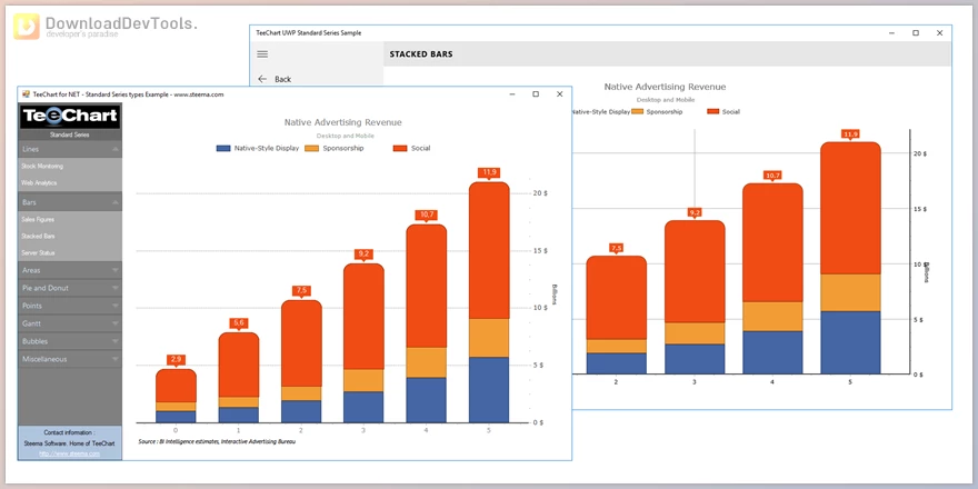 Download Steema TeeChart Pro for .NET 2023 v4.2024.6.19 (19 Jun 2023) for WinForms & WPF + CRACK