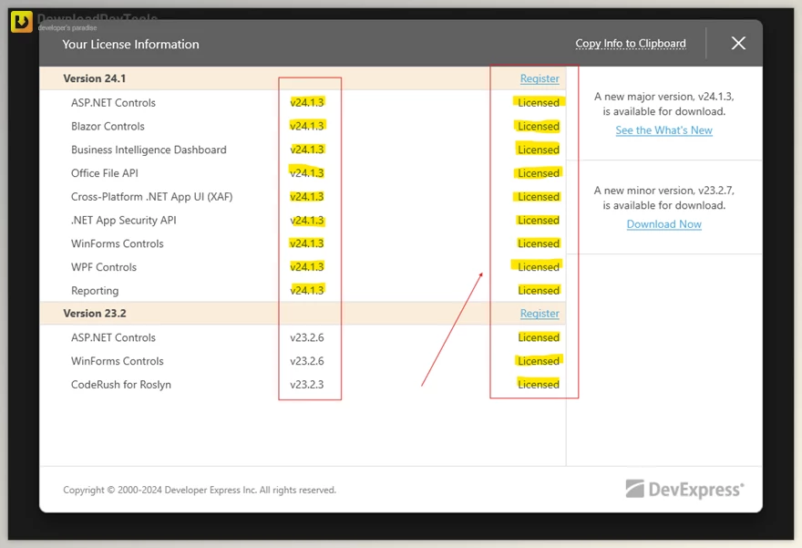 Download DevExtreme v24.1.3 (13 Jun 2024) + Patcher