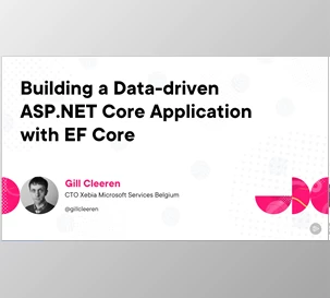 Building a Data-driven ASP.NET Core Application with EF Core - Gill Cleeren