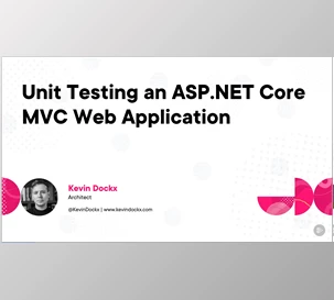 Unit Testing an ASP.NET Core MVC Web Application - Kevin Dockx