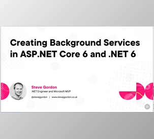 Creating Background Services in ASP.NET Core 6 and .NET 6 - Steve Gordon