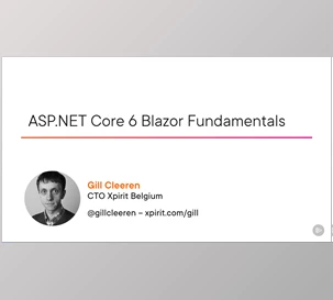 ASP.NET Core 6 Blazor Fundamentals - Gill Cleeren