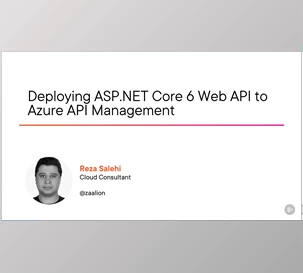 Deploying ASP.NET Core 6 Web API to Azure API Management - Reza Salehi