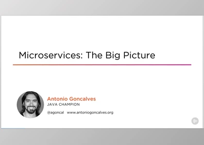 Microservices The Big Picture - Antonio Goncalves