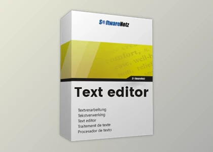 Free Download Softwarenetz Text editor v1.34 Multilingual + Keygen