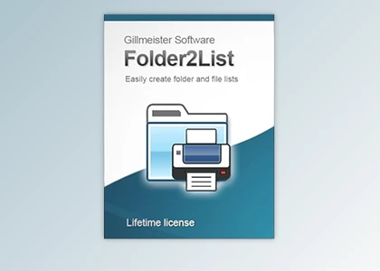 Free Download Gillmeister Folder2List v3.28.7 + Portable Edition + Patch