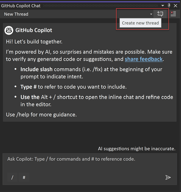 GitHub Copilot in Visual Studio – Setup and Integration