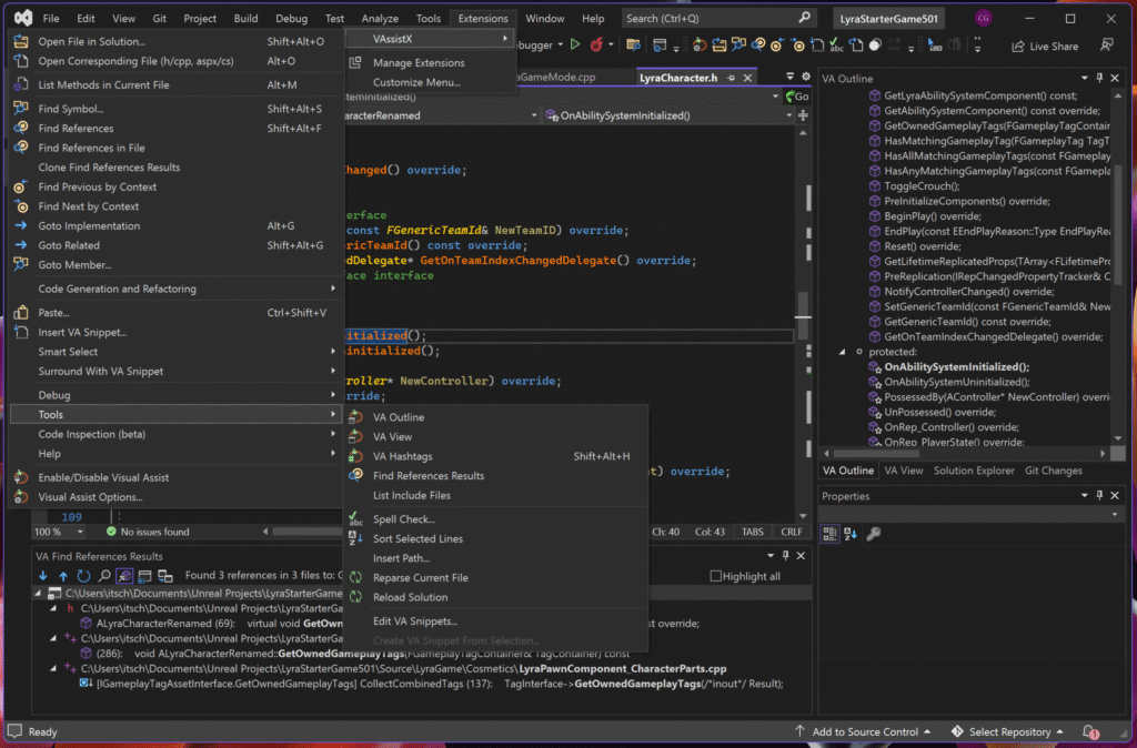 Visual Assist in Visual Studio
