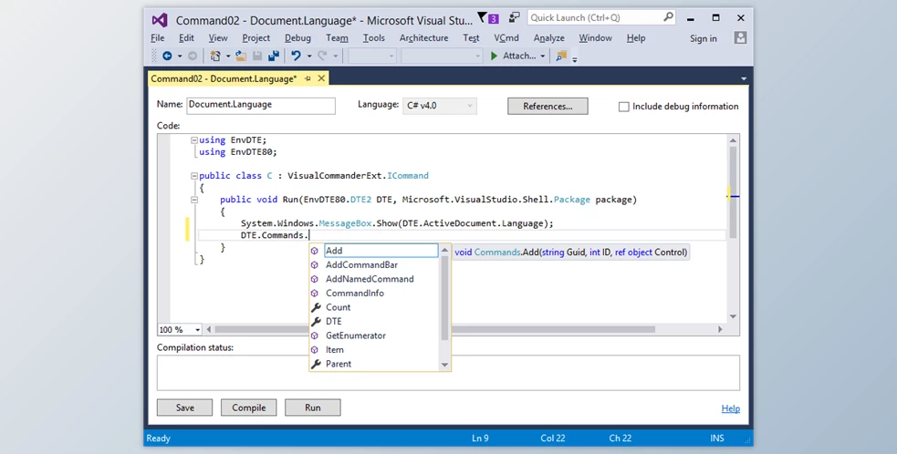 Download Vlasov Studio Visual Commander v3.3.3 (30 Nov 2022) for Visual Studio 2017-2022 Pre-Activated