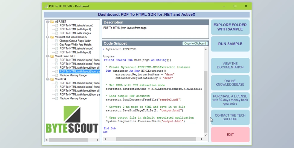 Download Bytescout PDF To HTML SDK v13.4.1.4759 (14 Jul 2023) + CRACK
