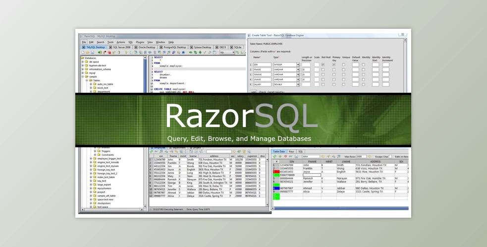 Download RazorSQL v10.6.6 (26 Aug 2025) for Win & Linux & macOS + Portable Edition + Keygen