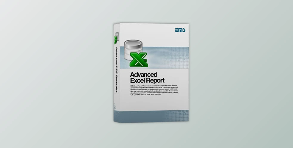 Download EMS Advanced Excel Report Component Suite v2.0.4.1 for Delphi 12 & 13 Florence Full Source Retail