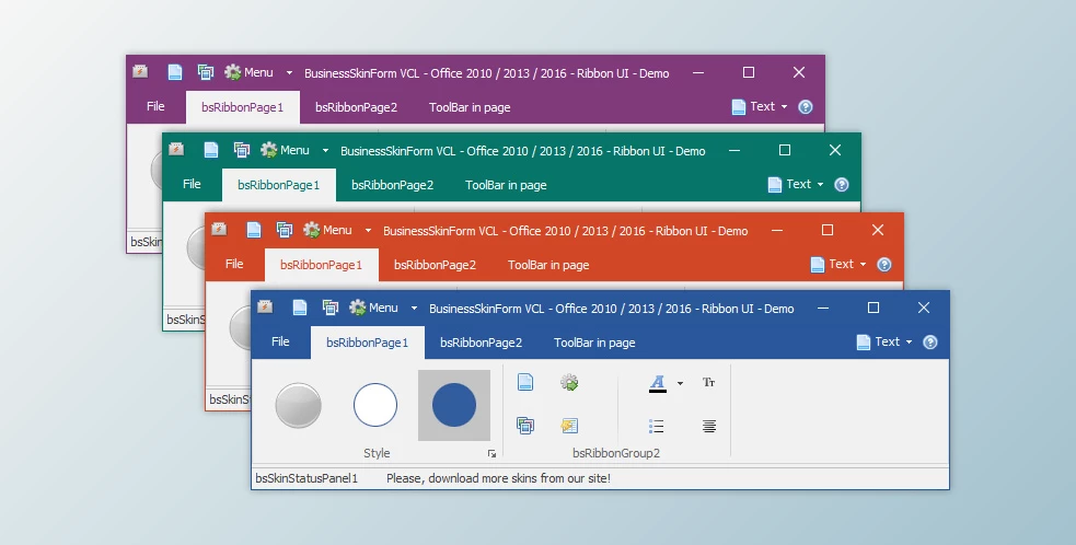 Download AlmediaDev BusinessSkinForm v12.30 (12 Sep 2021) for CB & D5-D11 Alexandria Full Source