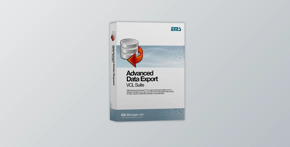 Download EMS Advanced Data Export VCL v4.19.0.0 (07 Oct 2025) for Delphi 5-13 Florence Full Source Retail