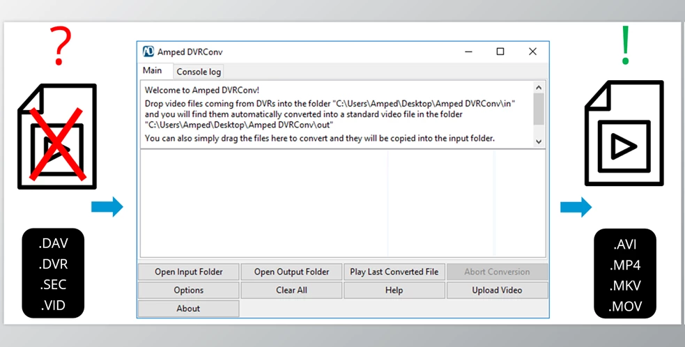 Download Amped DVRConv 2021 Build 18959 x86 & x64 + Patcher