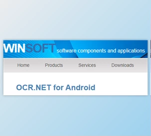 Download Winsoft OCR.NET for Android v2.2 Full Source