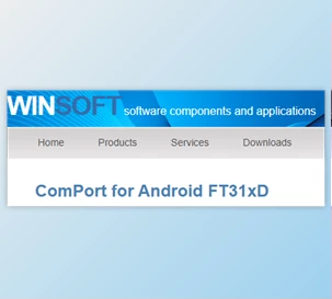 Download Winsoft ComPort for Android FT31xD v1.9 for Delphi & CB 10.4-12 Athens Full Source