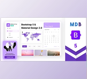 Download MDBootstrap 5 UI Kit Pro Essential v2.0.0