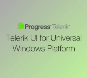 Download Progress Telerik UI for Universal Windows Platform (UWP) 2023 R1 SP1 v2023.1.0116.1 (16 Jan 2023) Retail Full Version