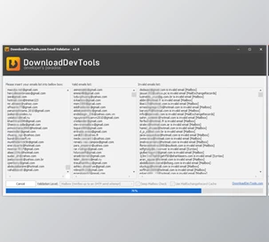 DownloadDevTools.com Email Validator v1.0 (08 Oct 2020) Full Version