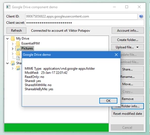 Download AstonSoft Google Drive Delphi Component v4.5.1 (18 Jan 2022) for D7-D11 Alexandria + CRACK