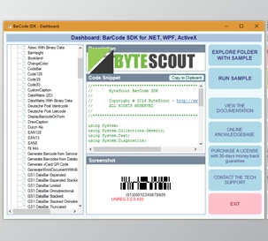 Download Bytescout BarCode Generator SDK v7.6.3.1248 (14 Jul 2023) + CRACK
