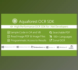 Download Aquaforest OCR SDK v2.10.151008.0 Retail + License Key