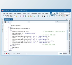 Download HotPDF Delphi PDF VCL v1.7.0 for D7-D11 Alexandria Full Source