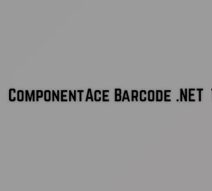 Download ComponentAce Barcode .NET Full Source Code