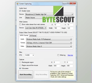 Download Bytescout Screen Capturing SDK ActiveX v2.62.1054 + CRACK