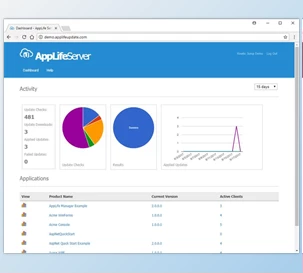 Download AppLife Server v1.3.0.6 (09 Oct 2018) + License Key
