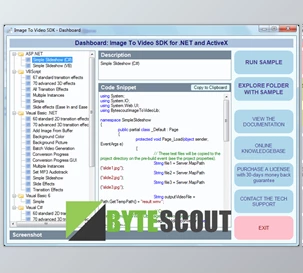 Download Bytescout Image to Video SDK v2.25.1050 ActiveX + CRACK
