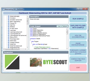 Download Bytescout Watermarking SDK v3.10.222 + CRACK