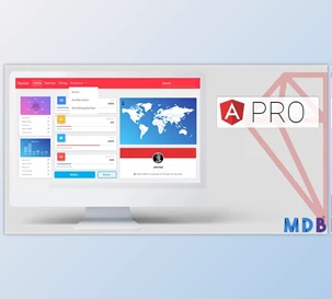 Download MDBootstrap Pro for Angular v6.0.2 + MDB Angular UI Kit Pro v8.8.2