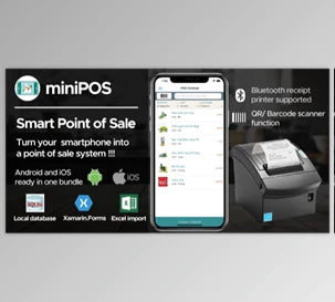 Download miniPOS v1.4.5 (24 May 2022) (Mobile Point of Sale Application Xamarin) Full Source