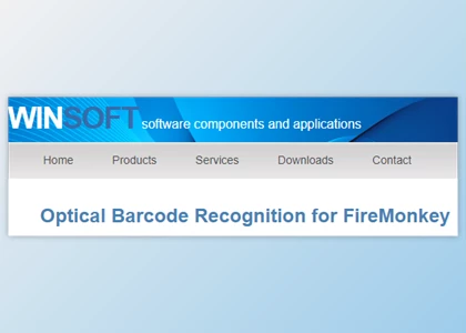 Download Winsoft Optical Barcode Recognition for FireMonkey v3.9 for Delphi & CB XE2-12 Athens Full Source