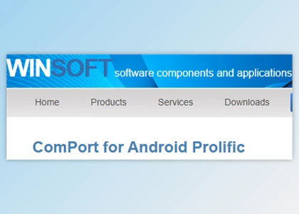 Download Winsoft ComPort for Android Prolific v4.3 for Delphi & CB 10.4-12 Athens Full Source