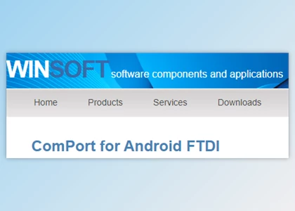 Download Winsoft ComPort for Android FTDI v3.9 for Delphi & CB 10.4-12 Athens Full Source