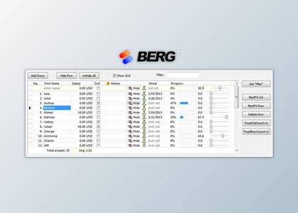 Download Bergsoft NextSuite (VCL) v6.50.0 (23 Aug 2025) for Delphi & CB 6-12 Athens Full Source