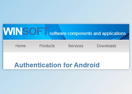 Download Winsoft Authentication for Android v1.4 for Delphi 10-12 Athens Full Source
